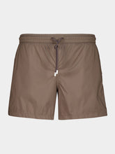 Fedeli Madeira Taupe Iconic Swim Trunks