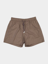 Fedeli Madeira Taupe Iconic Swim Trunks