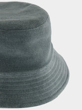 Fedeli Olive Terry Cloth Cloche Cap