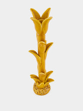 Jean Roger Honey Tulipe Medium Ceramic Candle Holder