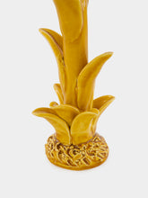 Jean Roger Honey Tulipe Medium Ceramic Candle Holder