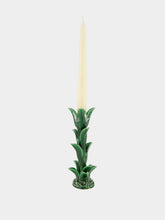 Jean Roger Emerald Green Tulip Small Candle Holder