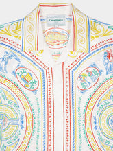 Crayon Vase Silk Twill Cuban Collar Shirt | PDP - Fashion Clinic