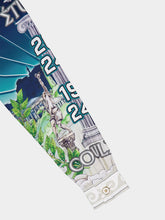 Casablanca Le Temple Du Sport Silk Twill Shirt