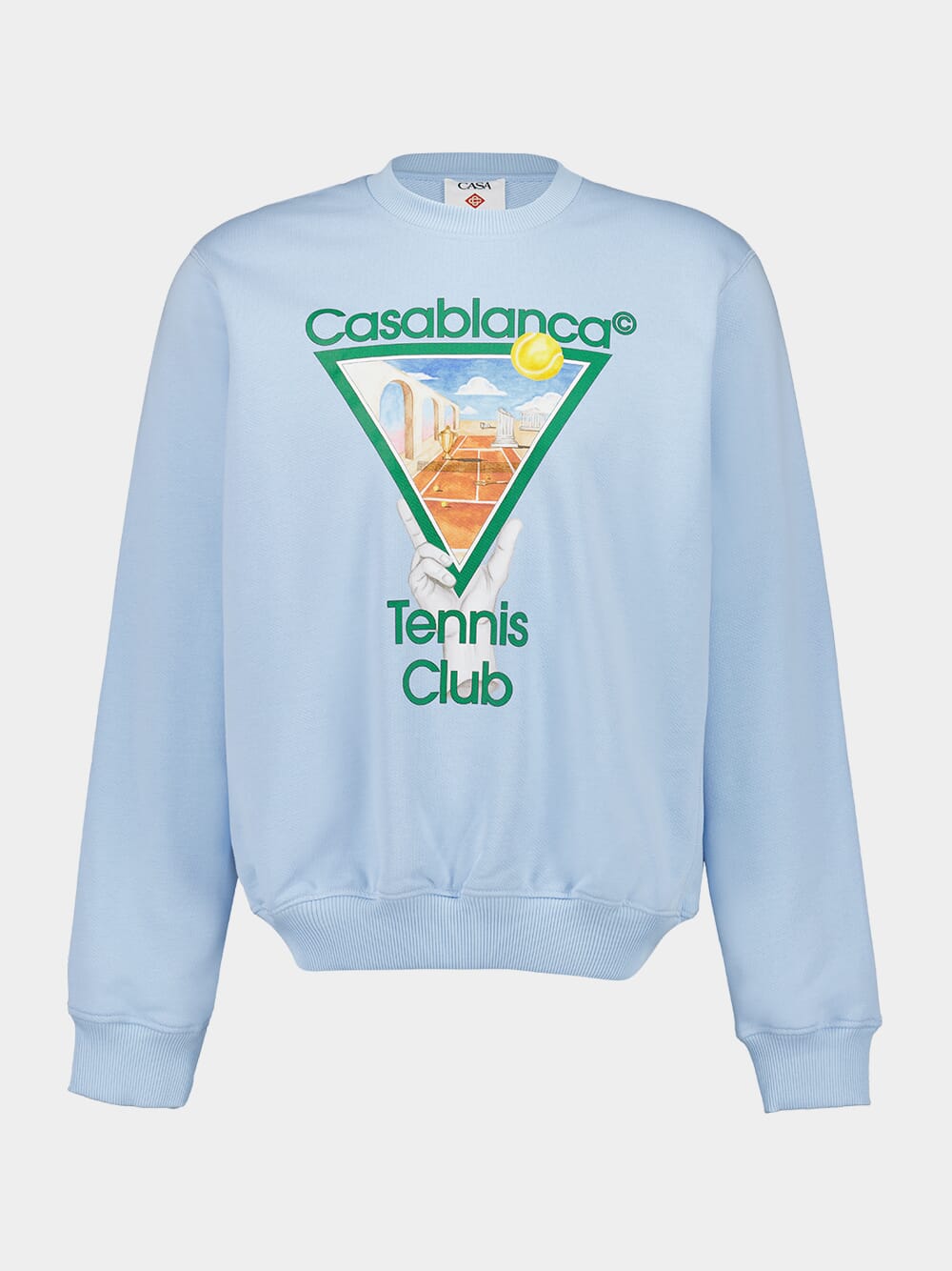 Light Blue Metaphysical Tennis Icon Sweatshirt