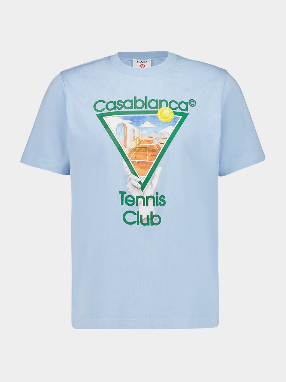 Blue Metaphysical Tennis Icon T-Shirt