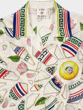 Casablanca Le Vase Brisé Silk Short Sleeve Shirt