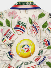 Casablanca Le Vase Brisé Silk Short Sleeve Shirt