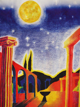 Casablanca Midnight Acropolis Silk Shirt