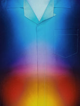 Casablanca Gradient Silk Short Sleeve Shirt