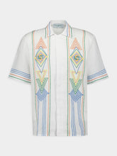 Casablanca Le Fil De La Musique Linen Shirt