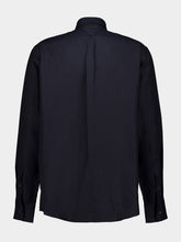 Prada Black Loose Fit Linen Shirt