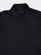 Prada Black Loose Fit Linen Shirt
