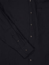 Prada Black Loose Fit Linen Shirt