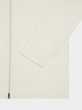 Prada Talc White Cotton Zip-Up Shirt