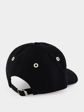 Ami Paris Black Ami de Coeur Cotton Cap