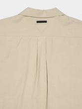 Prada Limestone Silk Bowling Shirt