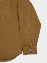 Ami Paris Hazelnut Brown Ami de Coeur Cotton Overshirt