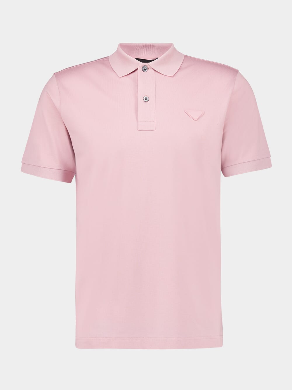 Pink Piqué Polo Shirt