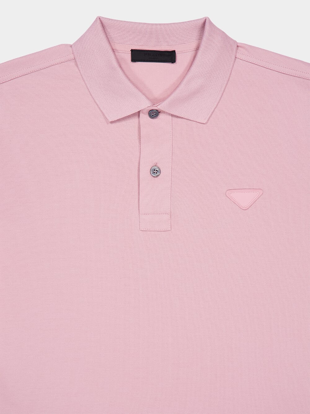 Pink Piqué Polo Shirt