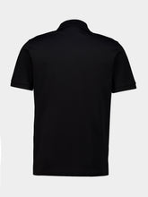 Prada Black Cotton Piqué Polo Shirt