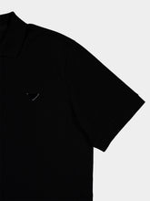 Prada Black Cotton Piqué Polo Shirt
