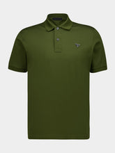 Prada Military Green Cotton Piqué Polo Shirt