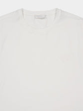 Prada White Short-Sleeve Crew Neck Cotton Pullover