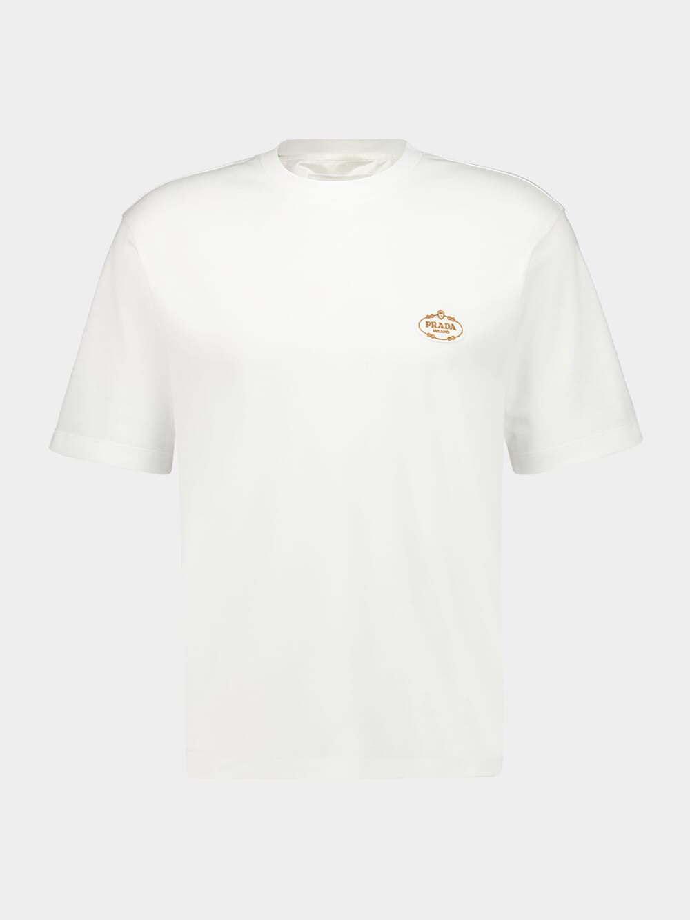 White Classic Fit Cotton T-Shirt