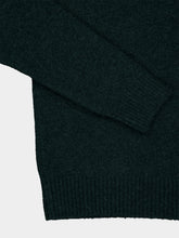 Ami Paris Bottle Green Ami De Coeur Wool Sweater