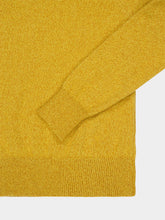 Ami Paris Heather Honey Ami de Coeur Wool V-Neck Jumper