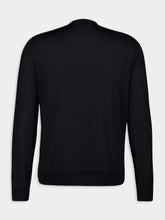 Prada Superfine Black Wool Sweater