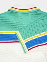 Casablanca Crochet Tennis Shirt