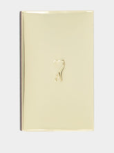 Ami Paris Gold Ami De Coeur Striped Box