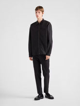Prada Black Technical Cotton Trousers