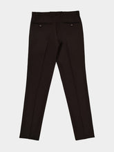 Prada Ebony Slim Wool Trousers