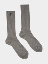 Ami Paris White Grey and Black Ami de Coeur Socks Set