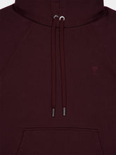 Ami Paris Aubergine Tonal Organic Cotton Sweatshirt