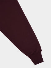 Ami Paris Aubergine Tonal Organic Cotton Sweatshirt