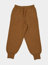 Ami Paris Camel Wool Knitted Track Pants