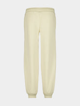 Ami Paris Ivory Ami de Coeur Cotton Jogger Trousers