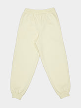 Ami Paris Ivory Ami de Coeur Cotton Jogger Trousers