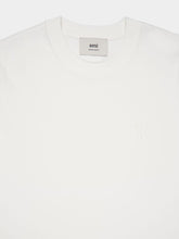 Ami Paris White Organic Cotton T-Shirt