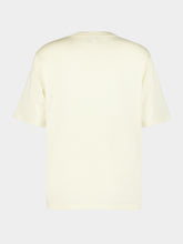Ami Paris Ivory Ami de Coeur Cotton Boxy Fit T-Shirt