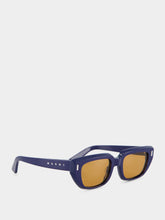 Marni Deep Blue Etezea Sunglasses