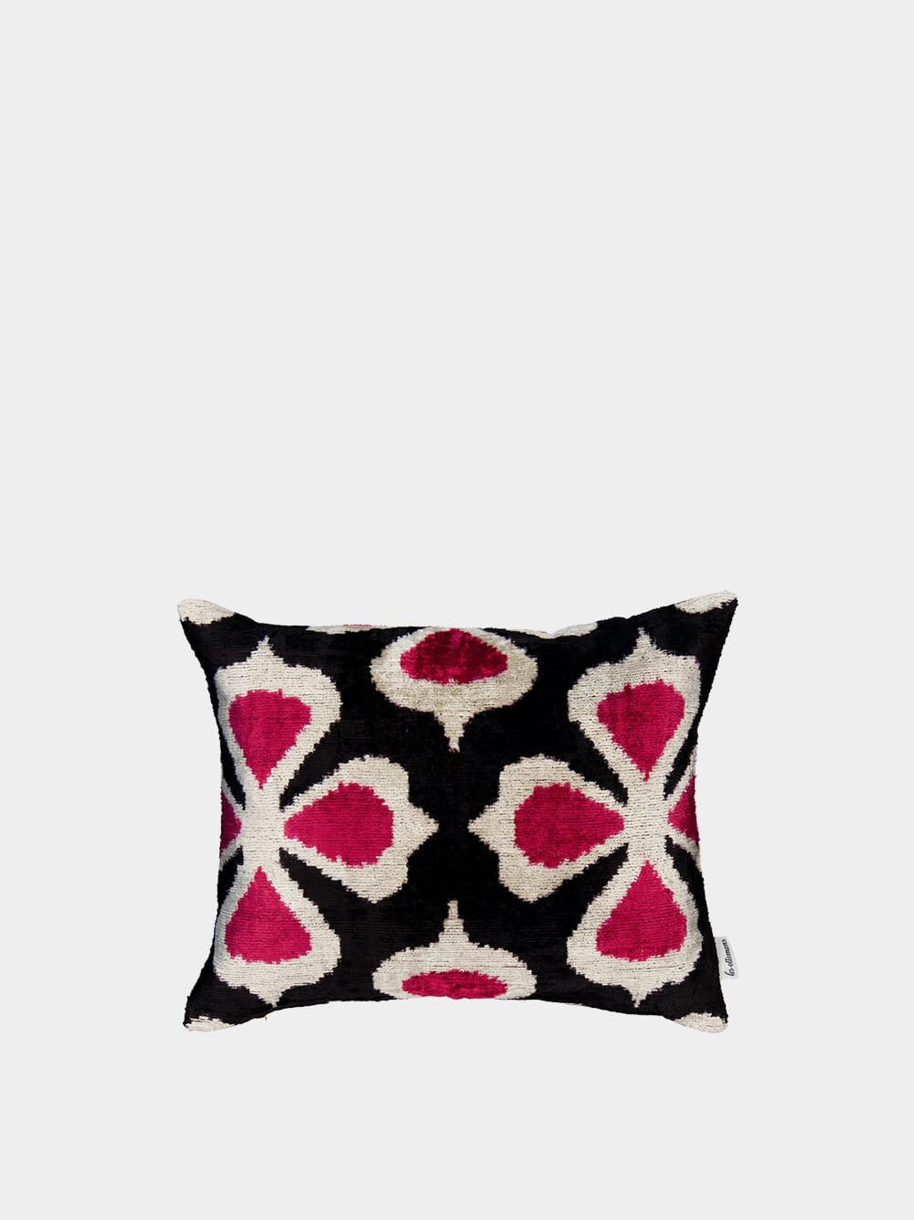 Silk velvet cushion