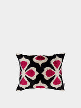 Les Ottomans Silk velvet cushion