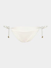 ViX White Firenze Tie Side Bikini Bottom