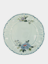 Paravicini Veranda Camelia Celeste Ceramic Dinner Plate