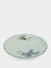 Paravicini Veranda Camelia Celeste Ceramic Dinner Plate